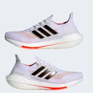 NEW - ULTRABOOST 21 Runners - Cloud White (W 8)